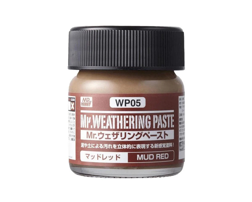 GunZe WP05 Mr. Weathering Paste Mud Red