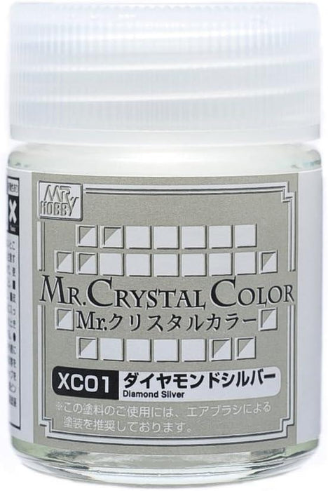 GunZe XC01 Mr. Crystal Diamond Silver 18ml