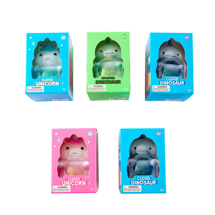 Hape J'adore Cloud Dino & Unicorn Squish (1 Chosen at Random)