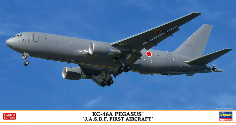 Hasegawa 10847 1/144 Boeing KC-46A Pegasus JASDF First Aircraft Model Kit