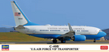 Hasegawa 10848 1/200 C-40B US Air Force VIP Transporter Aircraft Model Kit