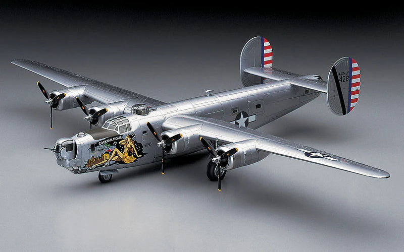 Hasegawa 1559 1/72 B-24J Liberator (USAAF Bomber) Model Aircraft Kit