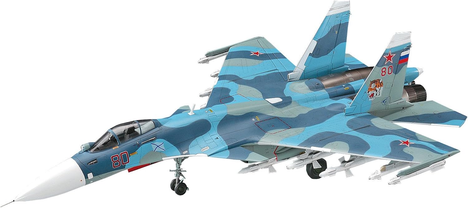Hasegawa 1565 1/72 Su-33 Flanker D (Russian Navy Carrier-Borne Fighter) Model Kit