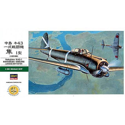 Hasegawa 19180 1/48 Nakajima Ki43I Hayabusa 'Oscar' Japanese Army Fighter Model Kit