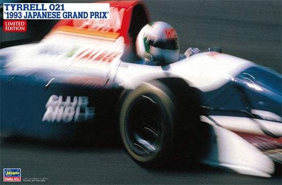 Hasegawa 20393 1/24 Tyrrell 021 '1993 Japanese Grand Prix' Model Kit