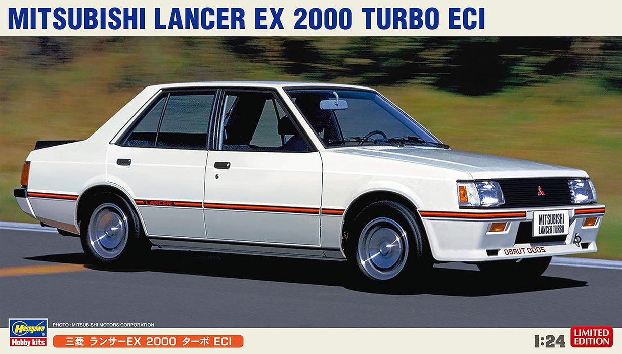 Hasegawa 20490 1/24 Mitsubishi Lancer EX 2000 Turbo ECI Model Kit