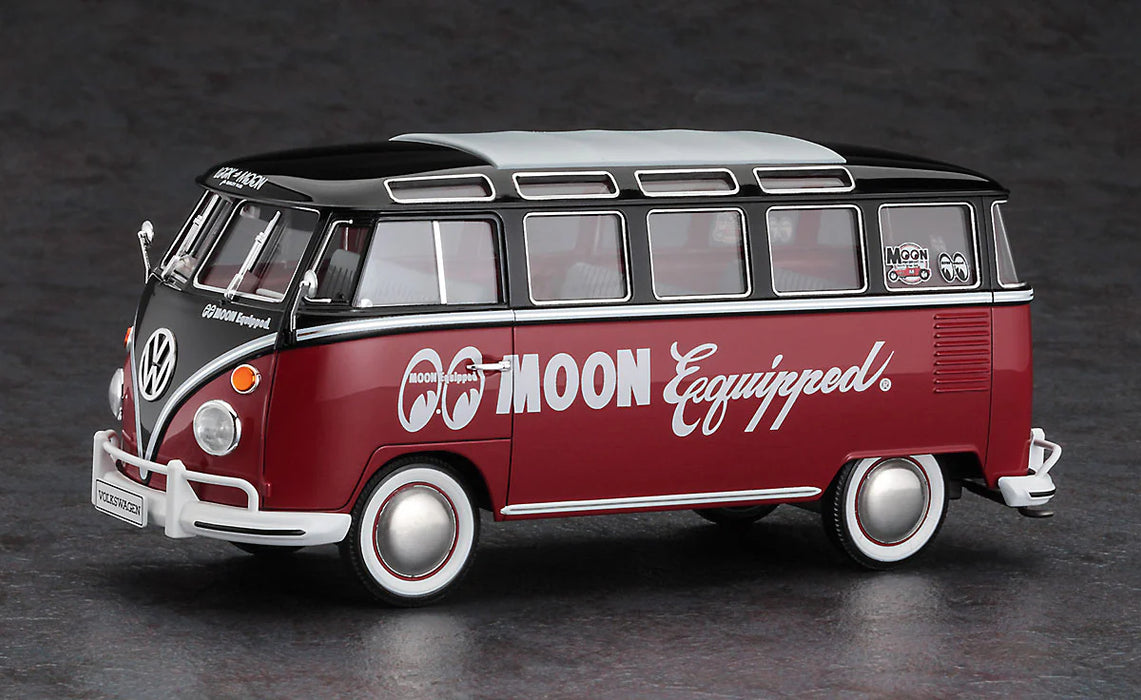 Hasegawa 20524 1/24 Volkswagen Type2 Micro Bus "Moon Equipped" Model Kit