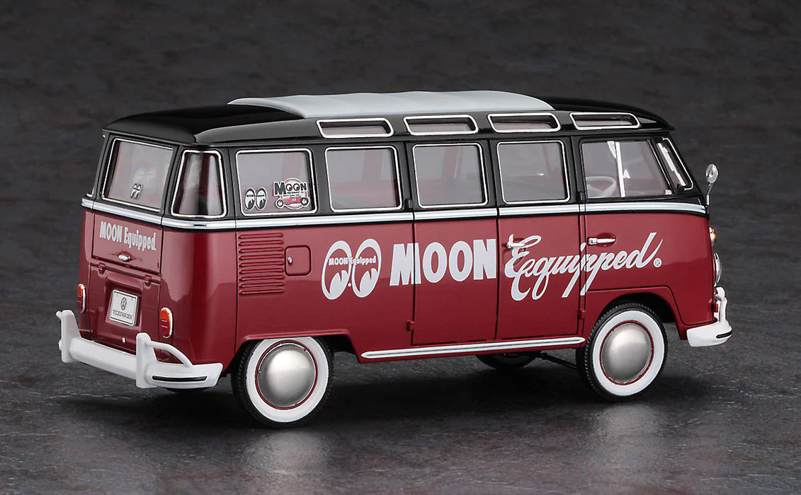 Hasegawa 20524 1/24 Volkswagen Type2 Micro Bus "Moon Equipped" Model Kit