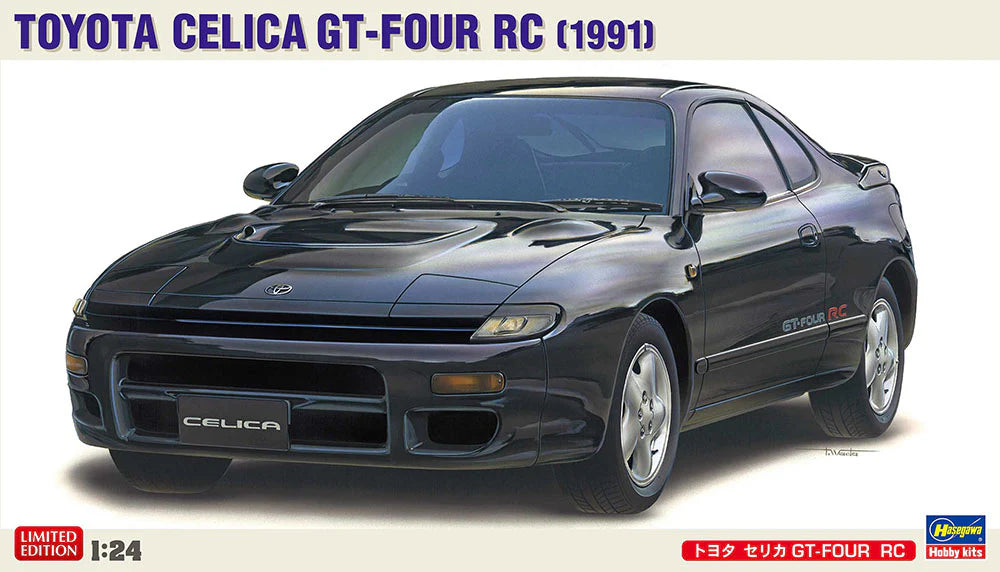 Hasegawa 20571 1/24 Toyota Celica GT-Four RC (1991) Model Kit
