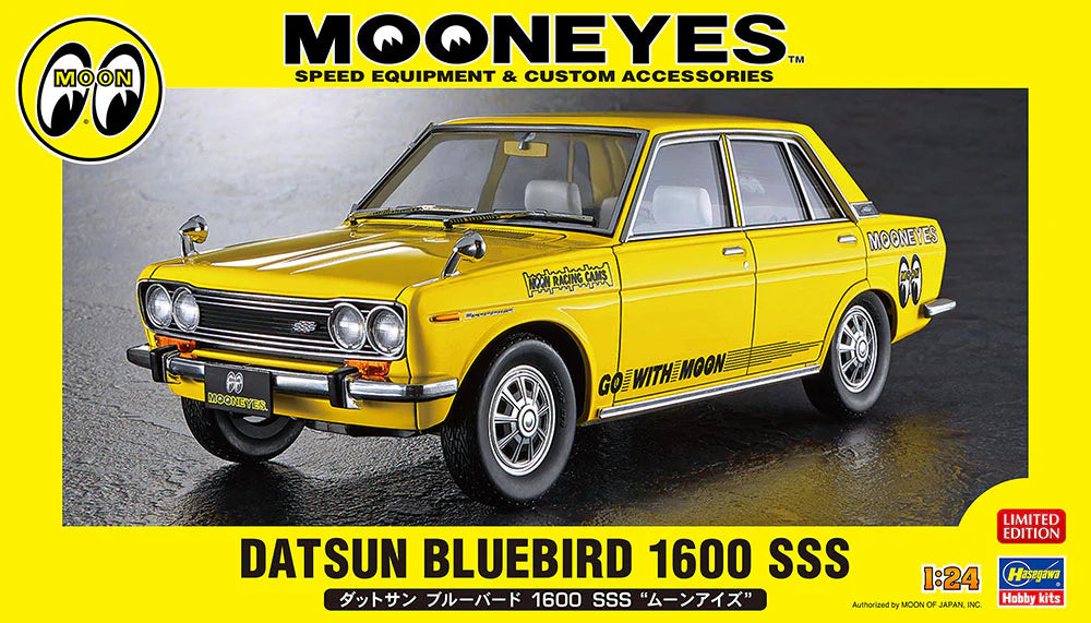 Hasegawa 20616 1/24 Datsun Bluebird 1600 SSS Mooneyes Model Kit