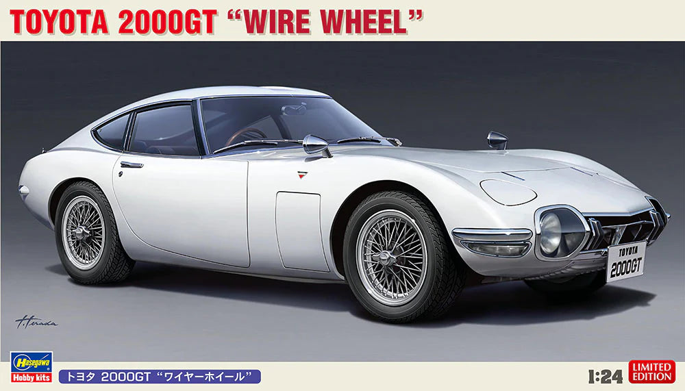 Hasegawa 20617 1/24 Toyota 2000GT 'Wire Wheel' Model Kit