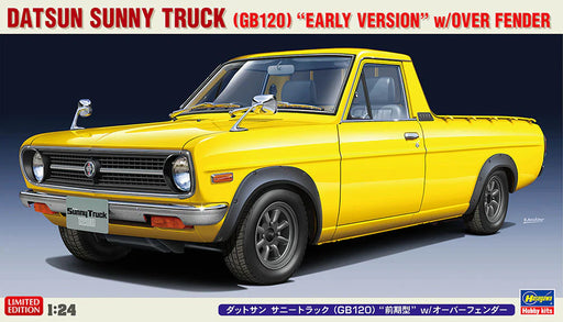 Hasegawa 20641 1/24 Datsun Sunny Truck GB120 “early version” w/ Over Fender Model Kit