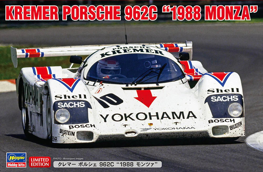 Hasegawa 20662 1/24 Kremer Porsche 962C "1988 Monza" Model Kit