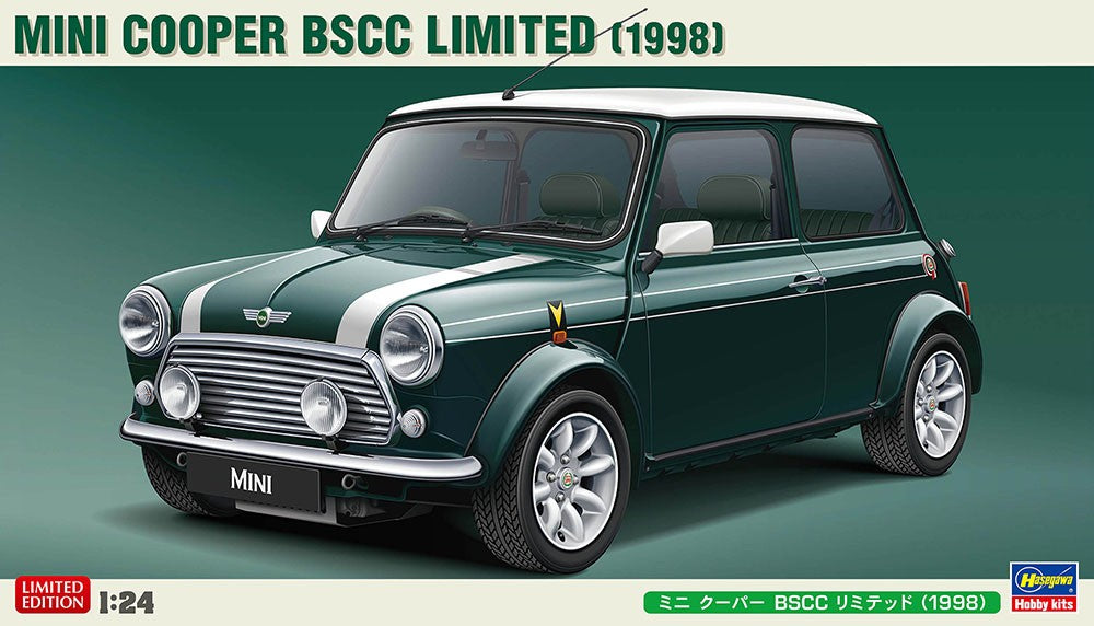 Hasegawa 20694 1/24 Mini Cooper BSCC Limited (1998) Model Kit