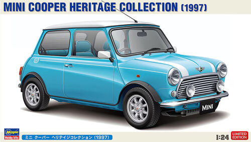 Hasegawa 20721 1/24 Mini Cooper Heritage Collection (1997) Model Kit