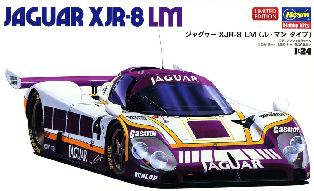 Hasegawa 20729 1/24 Jaguar XJR-8 LM Le Mans Type Model Kit