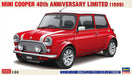Hasegawa 20739 1/24 Mini Cooper 40th Anniversary Limited (1999) Model Kit
