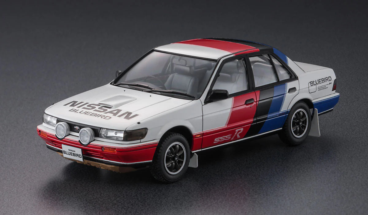 Hasegawa 21135 1/24 Nissan Bluebird 4Door Sedan SSS-R (U12) Early (1987) Model Kit