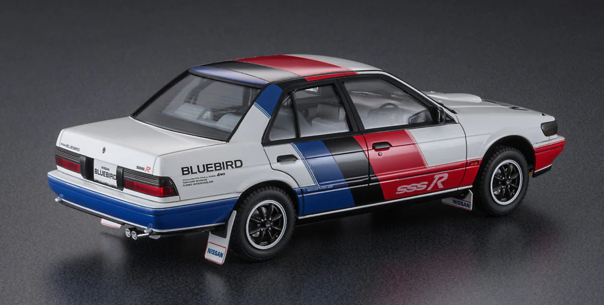 Hasegawa 21135 1/24 Nissan Bluebird 4Door Sedan SSS-R (U12) Early (1987) Model Kit