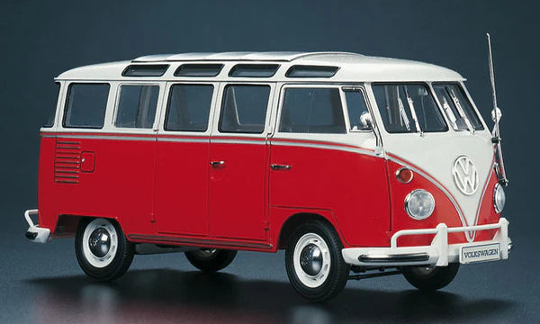 Hasegawa 21210 1/24 Volkswagen Type2 Micro Bus (1963) '23-window' Model Kit