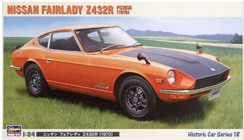 Hasegawa 21218 1/24 1970 Nissan Fairlady Z432R Sports Car Model Kit