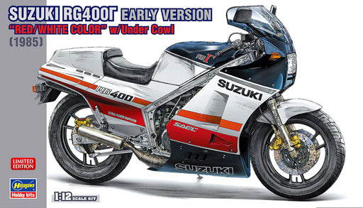 Hasegawa 21732 1/12 Suzuki RG400 Motorcycle Gamma Early Version with Under Cowl Model Kit