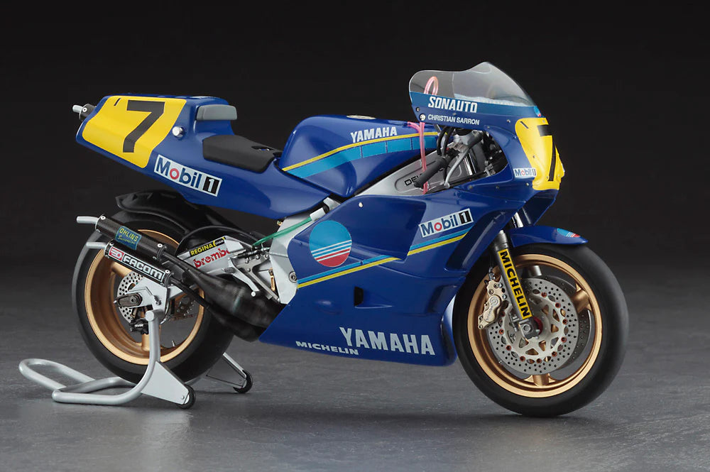 Hasegawa 21752 1/12 Yamaha YZR500 (0W98) Motorcycle “Sonauto Yamaha 1988” Model Kit