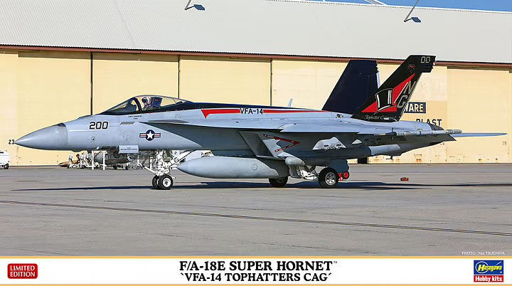 Hasegawa 2309 1/72 F/A-18E Super Hornet `VFA-14 Tophatters CAG´ Model Kit