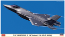 Hasegawa 2353 1/72 F-35 Lightning II (A Version) `J.A.S.D.F. 302SQ´ Model Kit