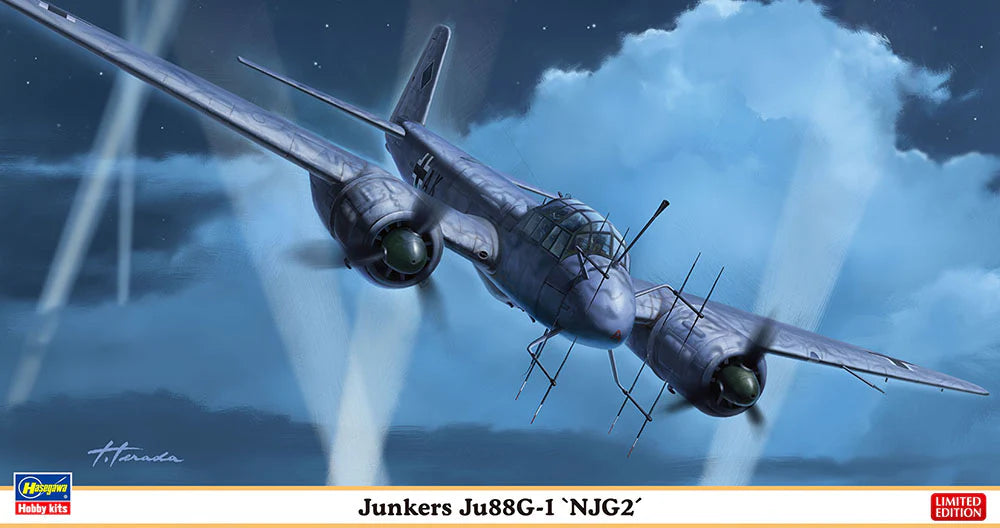 Hasegawa 2358 1/72 Junkers Ju88G-1 `NJG2´ Aircraft Model Kit