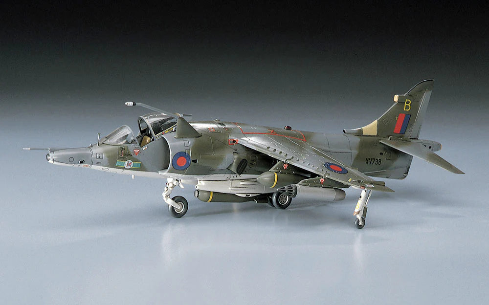 Hasegawa 236 1/72 Hawker Harrier GR Mk.3 (RAF Tactical Attacker) Model Kit