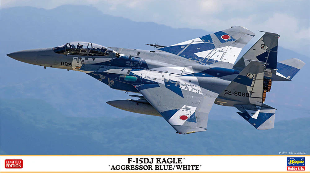 Hasegawa 2379 1/72 F-15DJ Eagle `Aggressor Blue/White´ Model Aircraft Kit