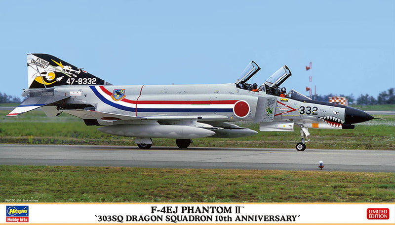 Hasegawa 2405 1/72 F-4EJ Phantom II `303SQ Dragon Squadron 10th Anniversary´ Model Kit