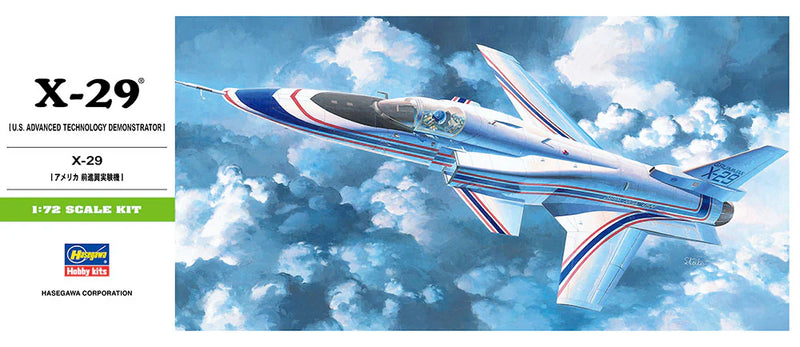 Hasegawa 243 1/72 X-29 (U.S. Advanced Technology Demonstrator) Model Aircraft Kit