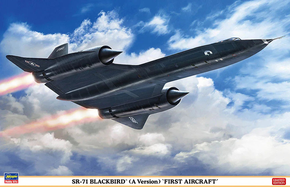 Hasegawa 2464 1/72 SR-71 Blackbird (A Version) `First Aircraft´ Model Kit