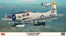 Hasegawa 2466 1/72 A-1H Skyraider with Rocket Pod Model Aircraft Kit