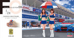 Hasegawa 29109 1/24 Paddock Girls Figures Model Kit
