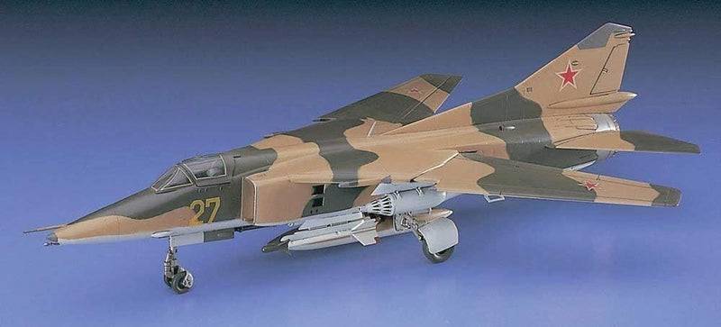 Hasegawa 340 1/72 MiG-27 Flogger D (Russian Air Force Fighter) Model Kit