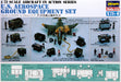 Hasegawa 35006 1/72 U.S. Aerospace Ground Equipment Set Model Kit