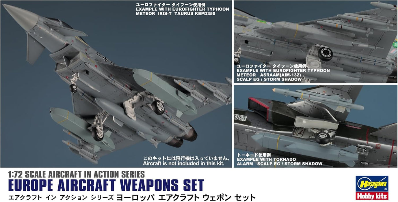 Hasegawa 35115 1/72 Europe Aircraft Weapon Set Model Kit