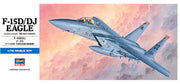 Hasegawa 435 1/72 F-15D/DJ Eagle (USAF/JASDF Two-Seat Fighter) Model Kit