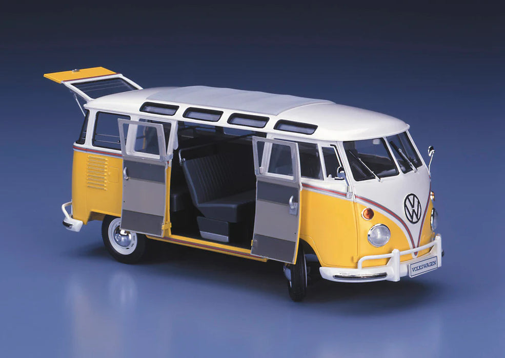 Hasegawa 51048 1/24 Volkswagen Type 2 Micro Bus (1963) with Full Interior Model Kit