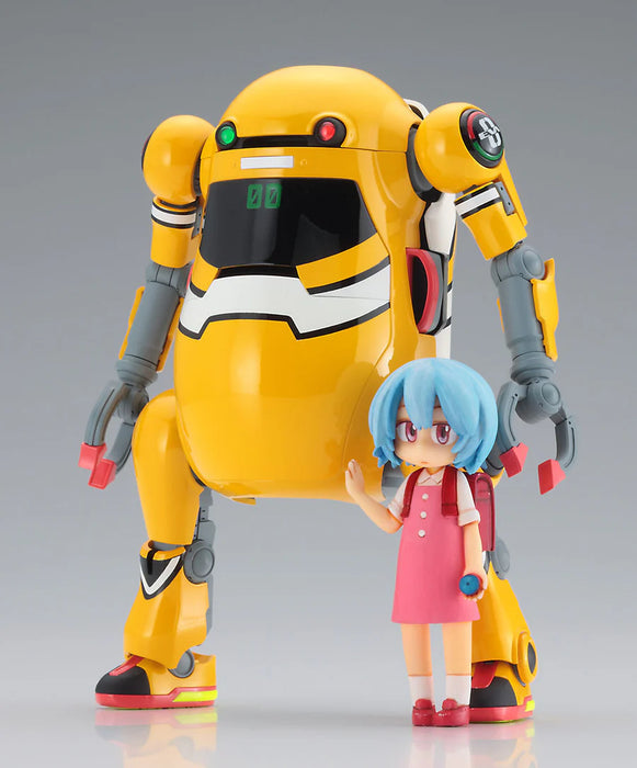 Hasegawa 52272 1/20 20 MechatroWeGo x Evangelion EVA-00 + Rei Ayanami Model Kit
