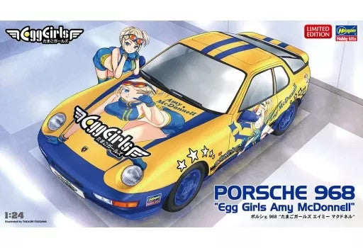 Hasegawa 52338 1/24 Porsche 968 "Egg Girl Amy McDonnel" Model Kit