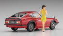 Hasegawa 52339 1/24 Nissan Fairlady 240ZG with 70's Girl's Figure Model Kit