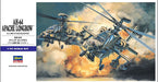 Hasegawa 536 1/72 AH-64 Apache Longbow (U.S. Army Attack Helicopter) Model Kit