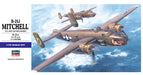 Hasegawa 546 1/72 B-25J Mitchell (U.S. Army Air Force Bomber) Model Aircraft Kit