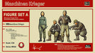 Hasegawa 64002 1/20 Maschinen Krieger Figure Set A: Mercenary Troops Cold District Soldiers Model Kit