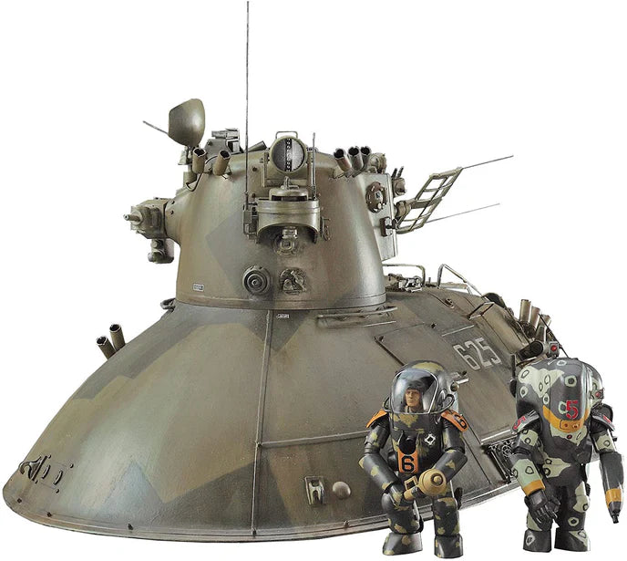 Hasegawa 64004 1/35 Maschinen Krieger: Nutcracker P.K.H.103 with P.K.A. Gustav and P.K.A. Melusine Model Kit