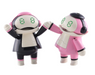 Hasegawa 64517 Creator Works Tiny MechatroMate 02 Sky Black & Peach